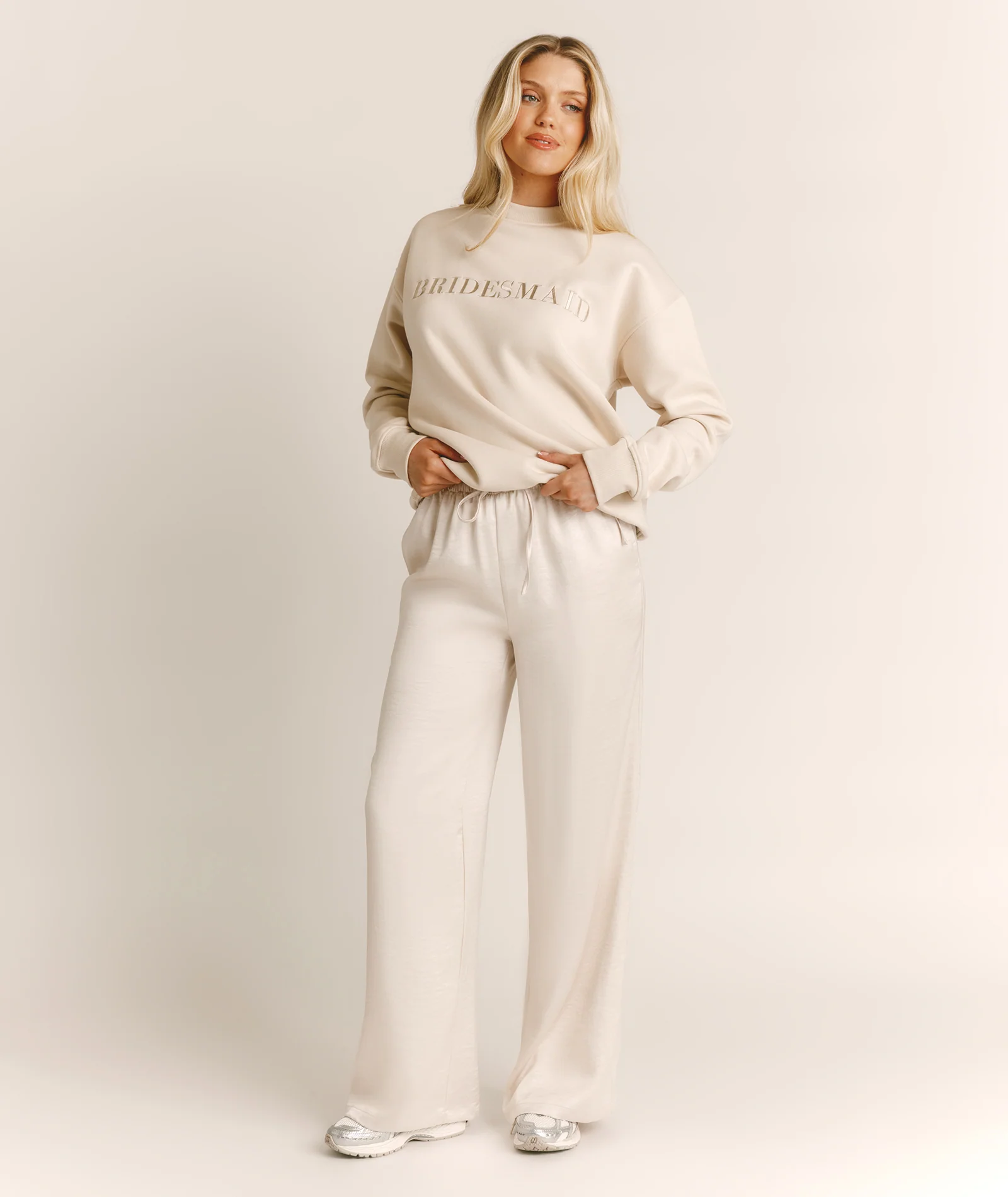 Bridesmaid Statement Sweatshirt - Champagne - Image 5